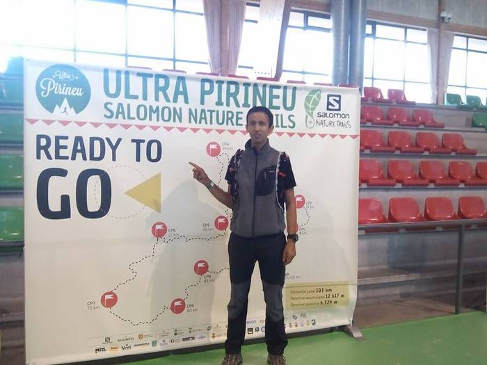 Nordin Jdik Ultra Pirineu gogorra osatzea lortu zuen