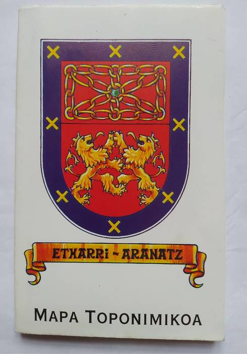 Etxarriko toponimia mapa